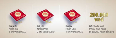 Sắm Silver d’amour trúng nhẫn Lộc – Phát - Tài - 2
