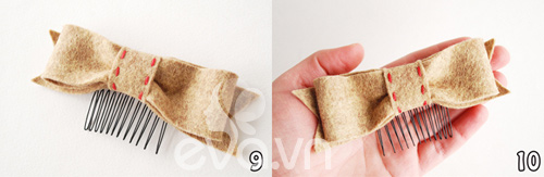 'Điểm' nơ xinh lên xược tóc tặng con - 5