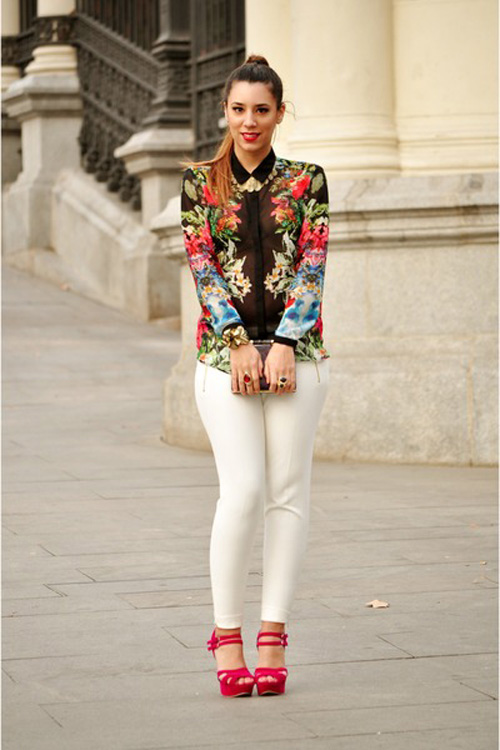 Sơ mi hoa Zara gây sốt cộng đồng thời trang - 30