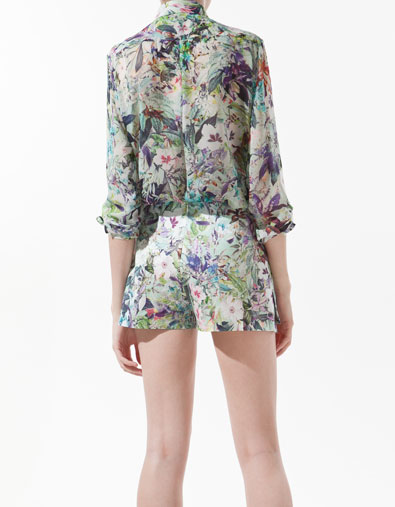 Sơ mi hoa Zara gây sốt cộng đồng thời trang - 2