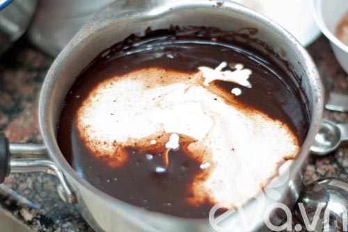 Buổi tối ngọt lịm với kem chocolate - 4