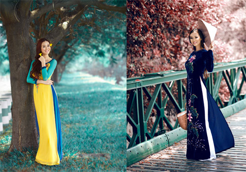 10 my nhan mac ao dai dep nhat showbiz - 11