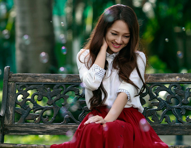 Bảo Anh quyến rũ như tiên nữ
