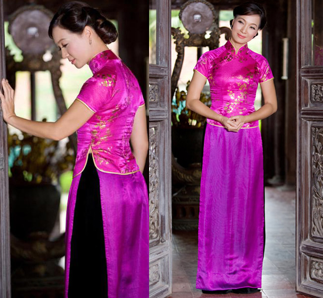 Ngẩn ngơ ngắm Lê Khanh cổ cao ba ngấn