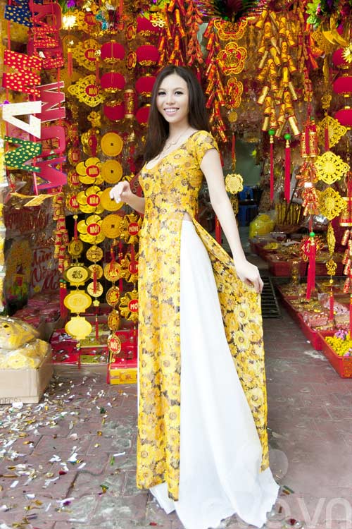 ban sao jennifer pham dien ao dai du xuan - 8
