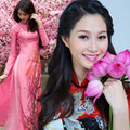 Làm đẹp - Hoa hậu Thu Thảo tràn trề sắc xuân