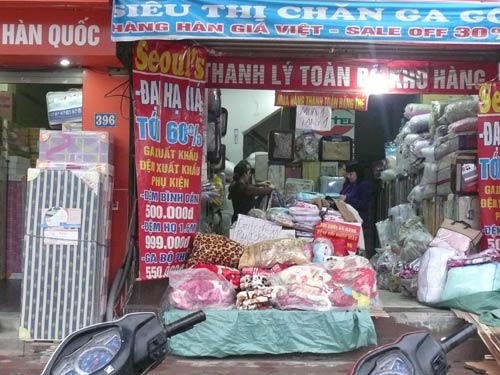 can trong mua chan ga khuyen mai khung - 1