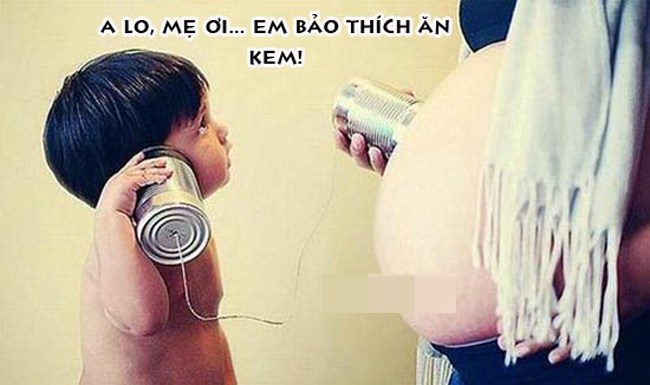' Chết ' cười khi nhìn bé ' tương tư '