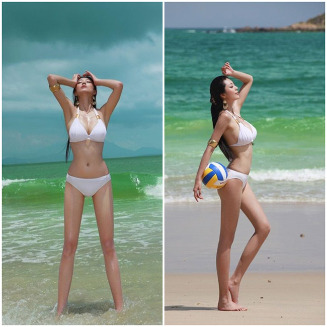 Ngắm 15 cặp giò nuột nhất làng hotgirl Châu Á