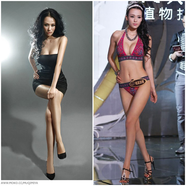 Ngắm 15 cặp giò nuột nhất làng hotgirl Châu Á