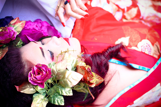 Ngắm nàng Geisha gợi cảm