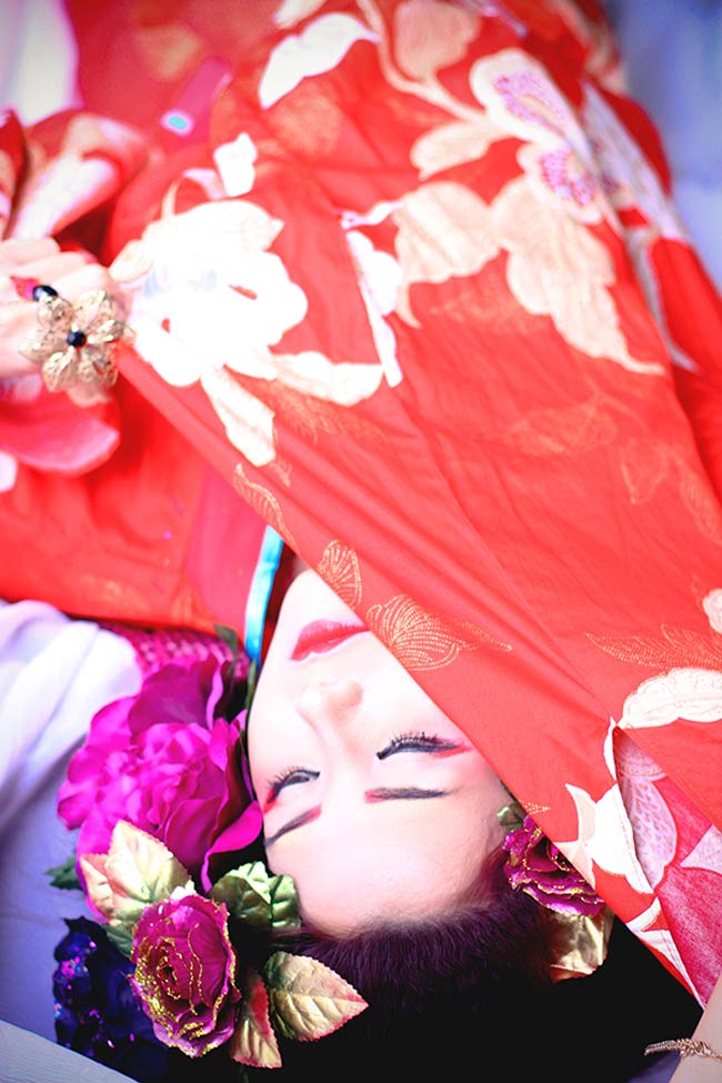 Ngắm nàng Geisha gợi cảm