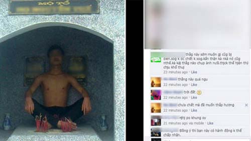 "Nhức mắt" chụp ảnh phản cảm nơi linh thiêng - 2