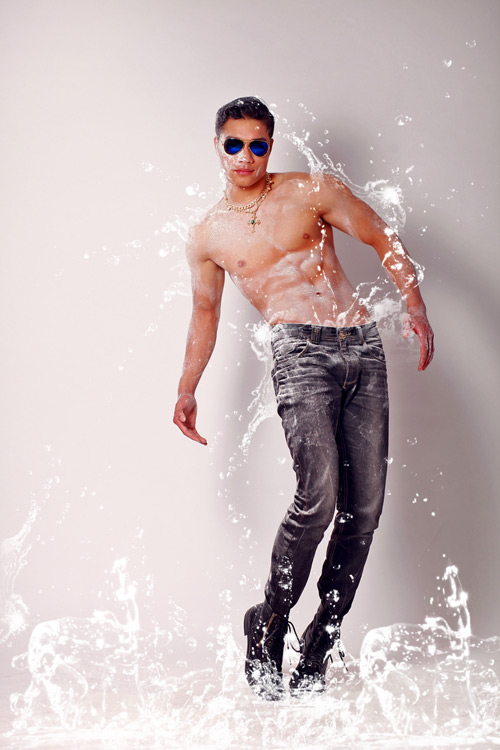 manh kien next top 'manly' khoe co bung 6 mui - 5