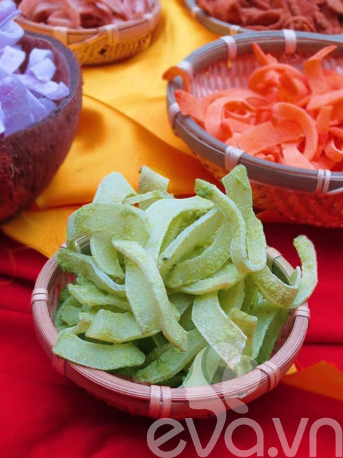 Tự làm mứt dừa ngũ sắc không phẩm màu - 12