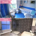 Nhà đẹp - Sốc: Phòng tắm 'lột xác' đẹp mê ly