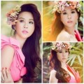 Làng sao - Vẻ đẹp HH Thu Hoài đánh bại "nàng xuân"