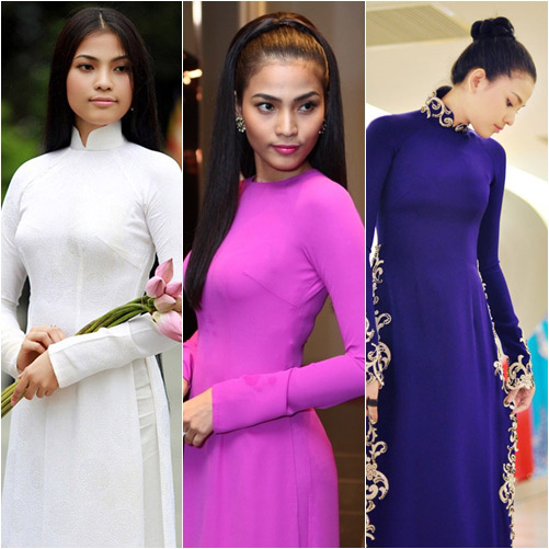 top 4 my nhan gay "me hoac" voi ao dai - 18
