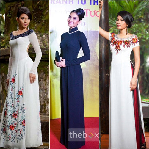 top 4 my nhan gay "me hoac" voi ao dai - 20