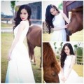 Thời trang - Ngọc Bích "yêu ngựa" đón năm Giáp Ngọ