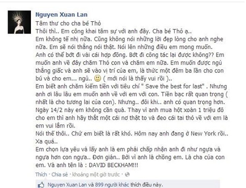 loat sao nu viet me met david beckham - 2