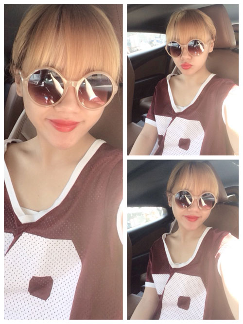 van mai huong "chat lu" khi doi toc vang hoe - 3