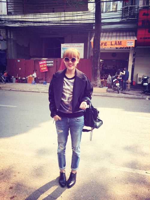 van mai huong "chat lu" khi doi toc vang hoe - 11