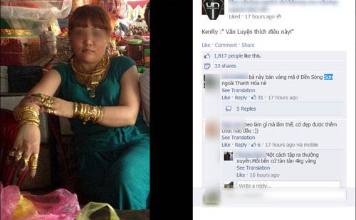 dan mang 'dien dao' voi co gai deo gan tram cay vang - 3