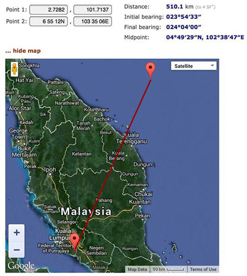 nhung diem la lung trong vu may bay malaysia mat tich - 1