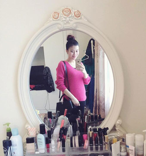 6 thang tang 3kg, me bau 9x dep nhu hotgirl - 4