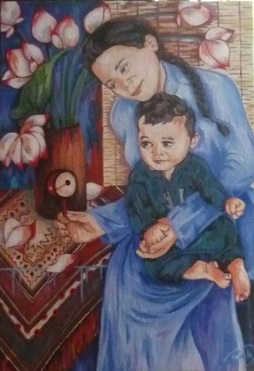 Nữ họa sĩ khuyết tật với động lực sống từ chuyện tình ảo - 3