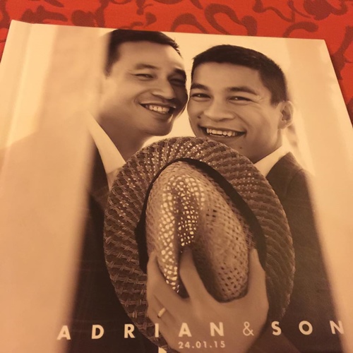anh cuoi lang man cua cap doi dong tinh nam dau tien vbiz - 3