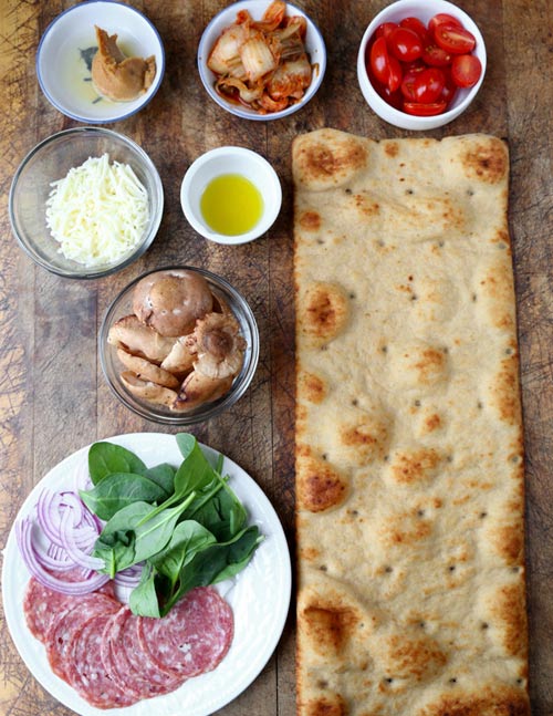 doi vi voi pizza kim chi cho cuoi tuan - 1