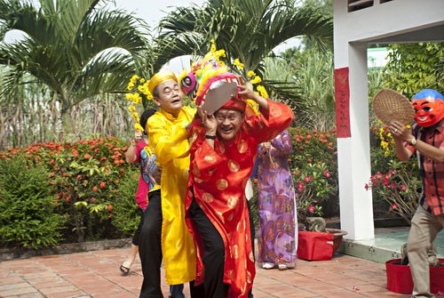dan nghe si hai "dai nao" trong phim tet vui nhon - 6