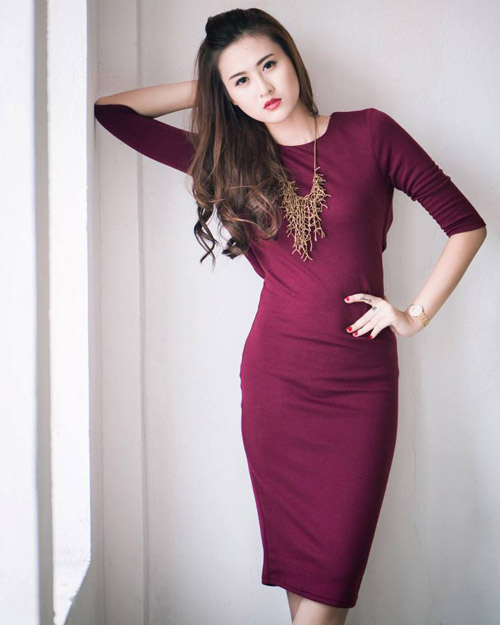 hot girl ha lade tranh thu lam toc don tet - 6