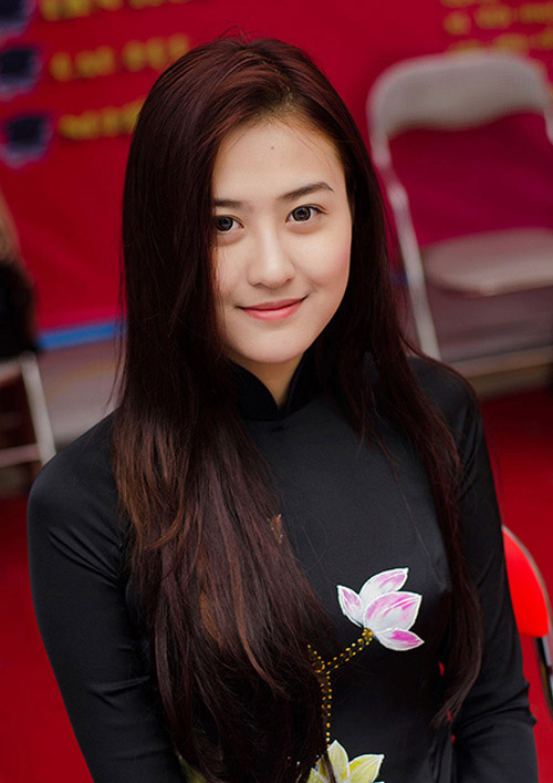 hot girl ha lade tranh thu lam toc don tet - 8