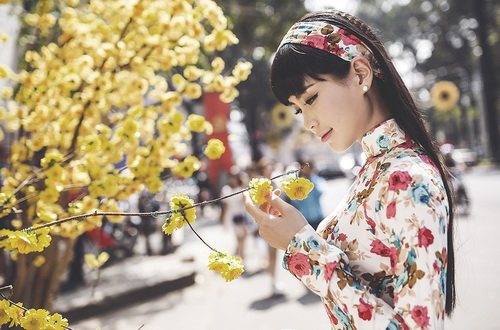 a hau diem trang dep nen na "kho cuong" voi ao dai - 2