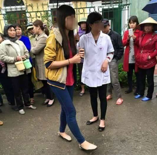 ban an nao cho nu sinh truong y vut con ra vuon? - 1