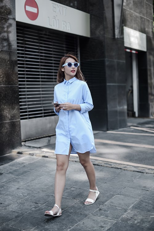 thoi trang toi gian xua tan nang nong cua kha ngan - 4