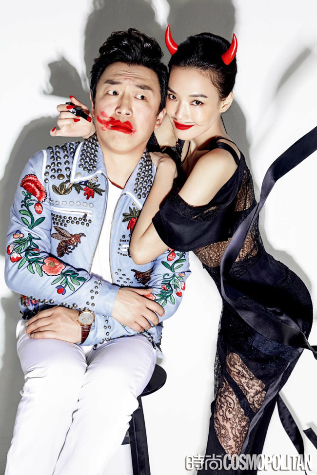 Thư Kỳ hóa & quot;ác quỷ & quot; cặp kè cùng trai xấu