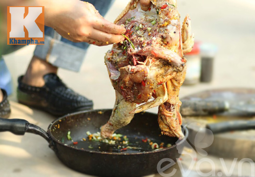 ga nuong than hoa ngon kho cuong! - 3
