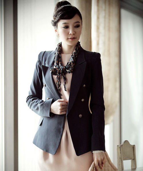 Những kiểu quàng khăn voan cách điệu - 9
