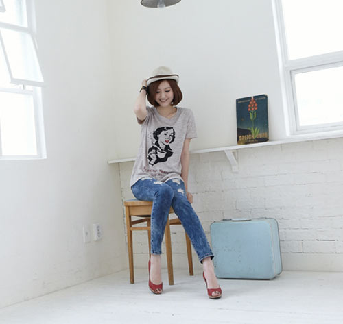 Những cách mix đồ cơ bản cùng quần jean - 16