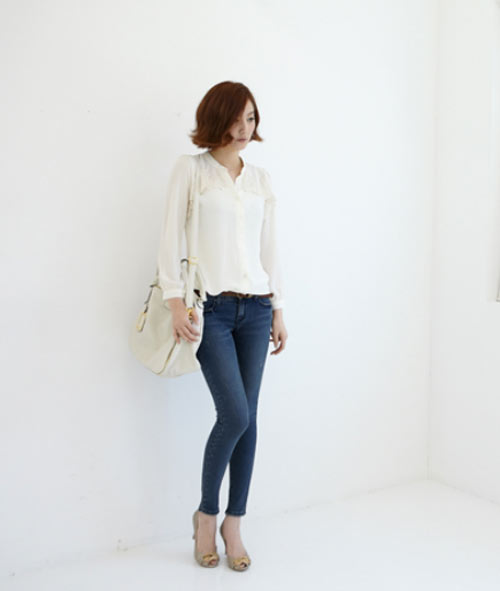 Những cách mix đồ cơ bản cùng quần jean - 4