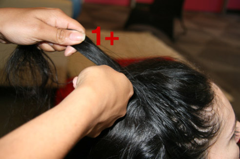 Hướng dẫn cách tết tóc kiểu Pháp - 6