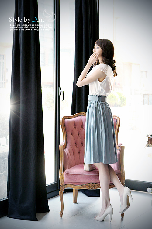Đón hè cùng chân váy dài xòe bồng - 32