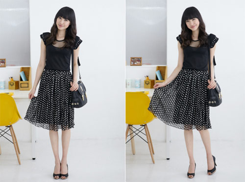 Đón hè cùng chân váy dài xòe bồng - 4