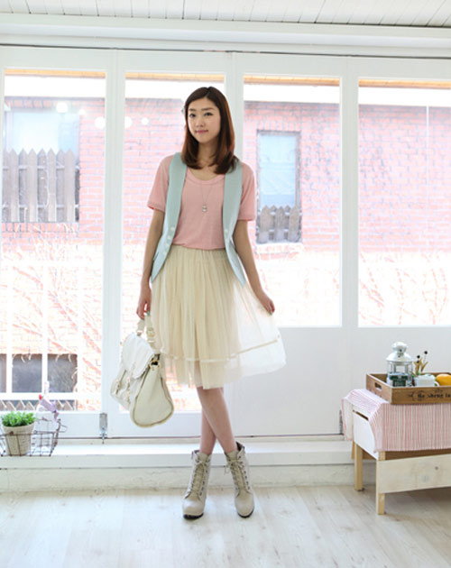Đón hè cùng chân váy dài xòe bồng - 11