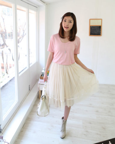 Đón hè cùng chân váy dài xòe bồng - 13