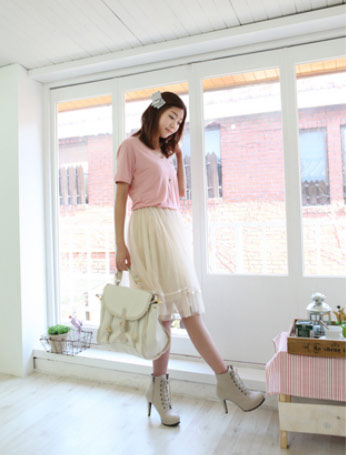 Đón hè cùng chân váy dài xòe bồng - 14